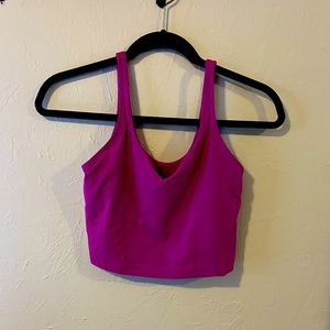 Lululemon align tank top in vivid plum